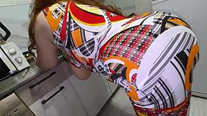 Stepmom Bends For Stepson's Anal Surprise