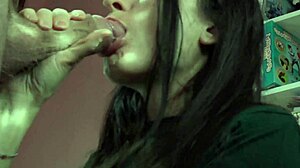 Cumpilation Licking Cum-Filled Cocks On Tongue Face