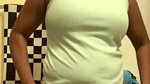 Connecticut's Skinny Black Prostitute Sleeps for Homemade Sex