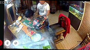 Wife caught riding biker cock on ring cam?