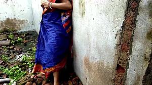 Dad catches stepson fucking his stepmom deep in dense jungle