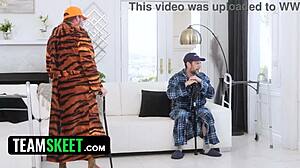 grumpy old men share step-granddaughters' perfect tits tight pussies and perky asses