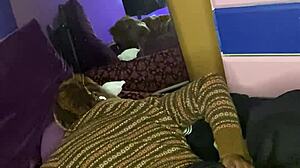 Spanking this naughty bad girl's fat ass solo pov play