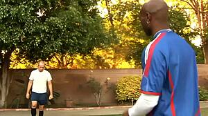 Black Milf Mone Divine Deepthroats Two Cocks Craving DP Threesome Anal