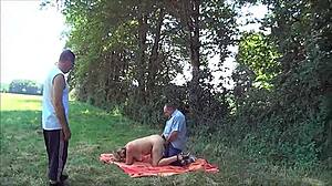 SuziSoumise Bare in Field Doggystyle Bent Over