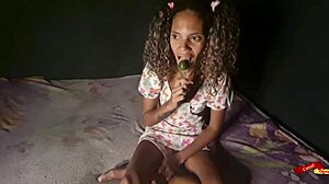 i can't believe my innocent stepdaughter sucks penis and lollipop