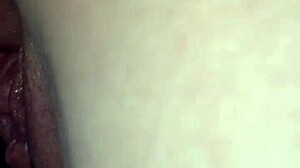 i'm in lingerie at the hotel, my husband soaks my wet pussy homemade