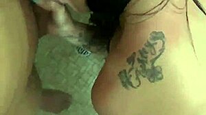 in the shower she sucks his monster cock deepthroat style