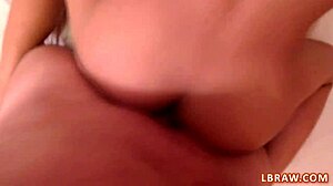 thai ladyboy bebe's rough bareback anal assfucking pov