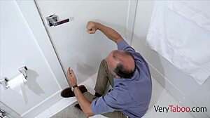 Angry Latina Stepmom Locks Husband, Rides Son's Cock - Rose Monroe