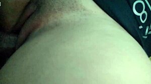 my fat wife fucks neighbor in bathroom creampie till hubby walks in