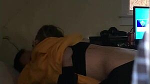 Cheating Girlfriend Caught Riding on Hidden Cam!