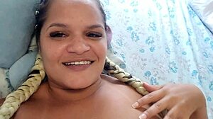 Latina Amateur Test Drives Magic Wand Toy From Young Building Lover Big Ass Solo