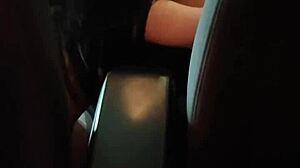 Step-Cousin Begs For Secret Car Fuck Before They Find Out