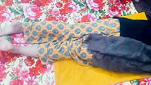 husband and wife share tender private moments together