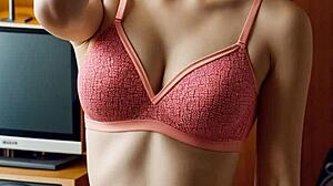 naughty blindfolded lingerie girls tease bare feet?