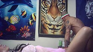 glasses brunette babe sucks dick fucked doggystyle backstage debut