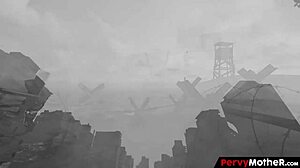 Pervymother: Stepson Bursts Cum Deep in Stepmommy Pussy Post-WWIII!