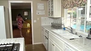 oh god, roxanne hall's shaved milf pussy stretched wide by that monster black cock pounding deep inside her!