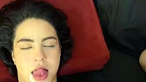 morena's huge natural tits steal the show in steamy kiss