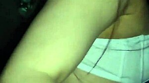 Step-Cousin Begs For Secret Car Fuck Before They Find Out