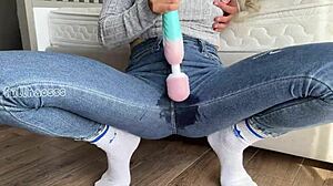 Stepmom Squirts Cum In Tight Wet Leggings Fetish
