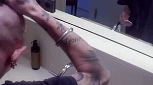 Vilja Shaves Head Pussy Smooth for Hairless Fucktoy Submission