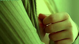 blonde model teases nipples pussy closeup slow-mo beauty