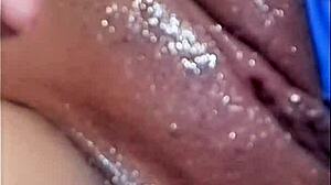 my horny stepdaughter begged for a butt massage before bed with my wife