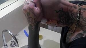 Vilja Shaves Head Pussy Smooth for Hairless Fucktoy Submission