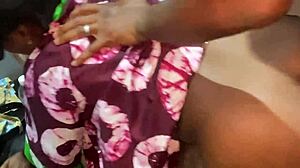 he drags cheating fat ebony wife for rough black threesome doggystyle pounding