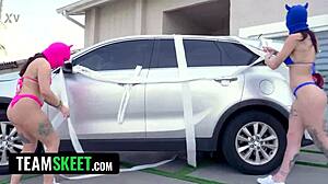 Stepsisters' Toilet Paper Mess Sparks Blackmailed Gangbang?