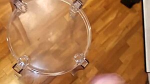 my naked leather jacket cumshot explodes hard