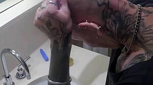 Vilja Shaves Head Pussy Smooth for Hairless Fucktoy Submission