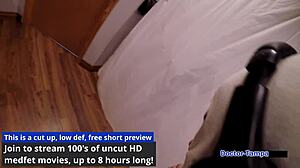 DR TAMPA SLAPS KRISTEN MARTINEZ in HANDCUFFED LATEX HUMILIATION