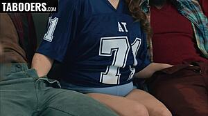stepdaughter is this why football's a contact sport with my cock?