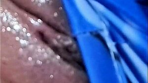 my horny stepdaughter begged for a butt massage before bed with my wife