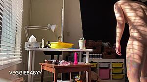 Spy My Naked Room Cleaning Voyeur Fantasy Full Vid