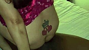 Mi Esposa Devora 10 Pulgadas Negras Del Bar Creampie Swing!