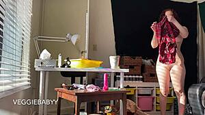 Spy My Naked Room Cleaning Voyeur Fantasy Full Vid