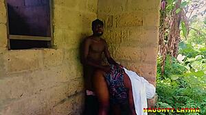 stepbrother gives neighbor quick rough doggystyle creampie pounding