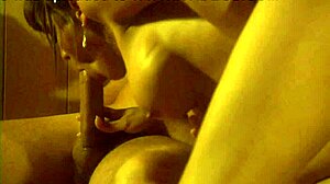 after gym training a shapely babe bends over for hot sauna doggystyle pounding