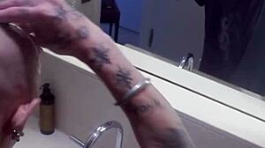 Vilja Shaves Head Pussy Smooth for Hairless Fucktoy Submission