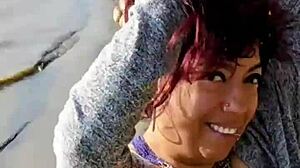 Mi Esposa Devora 10 Pulgadas Negras Del Bar Creampie Swing!