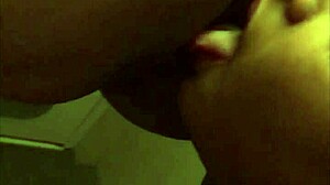 two latinas share bbc deepthroating gagging on bent over ass