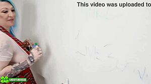 lucky schoolgirl livie blainn slutted out hard in uk office