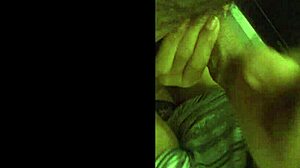 Married housewife brunette sucks cock in kitchen