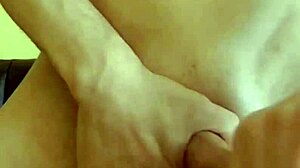 Skinny solo babe fists tight ass with fuck doll toys