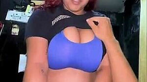Cute 18yo college latina begs for creampie fuck after deepthroat gagging homemade