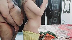 Pakistani housewife seduces husband in hot arab indian romp